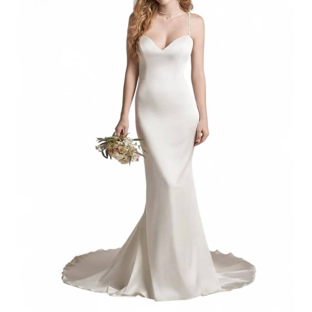NEW REBECCA INGRAM dinah wedding dress in ivory